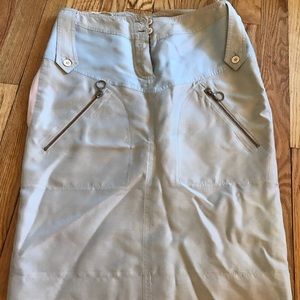 Chloe 100% silk pencil skirt made in France 🇫🇷